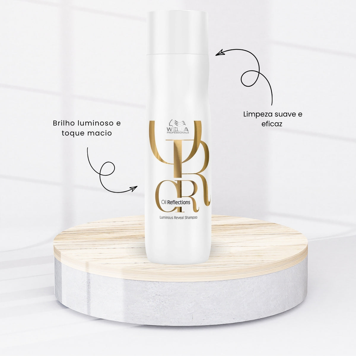 Kit Wella Oil Reflections Completo Light Pequeno