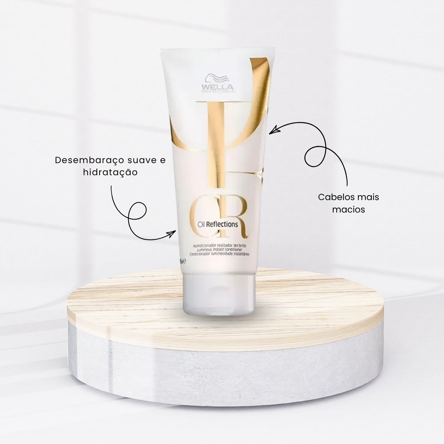 Kit Wella Oil Reflections Completo Light Pequeno