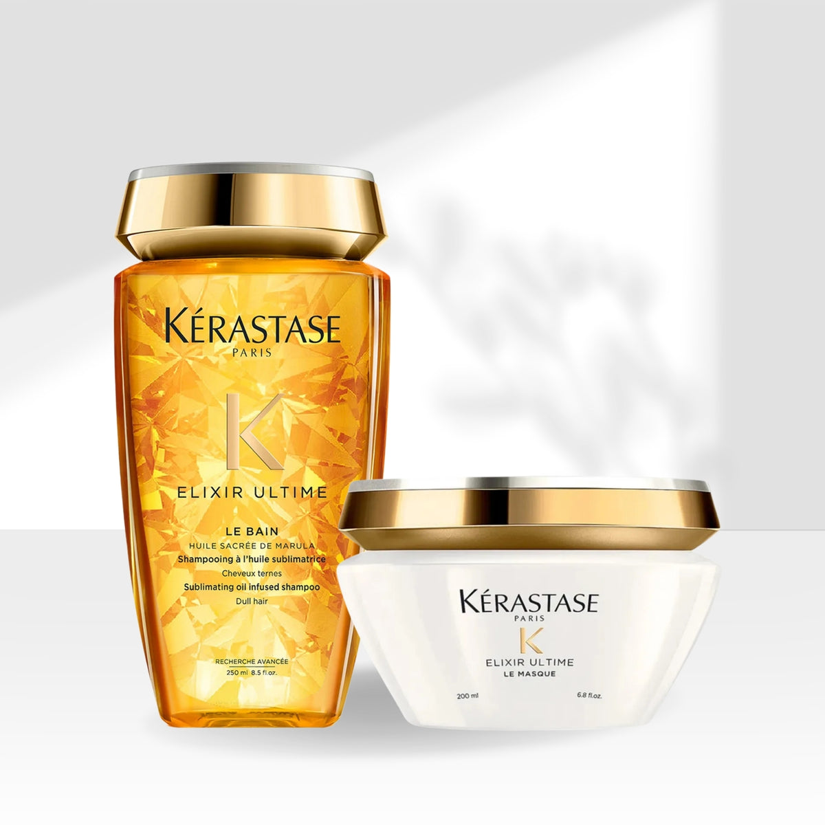 Kit Kérastase Elixir Ultime Masque (Shampoo 250 ml + Máscara 200 ml)
