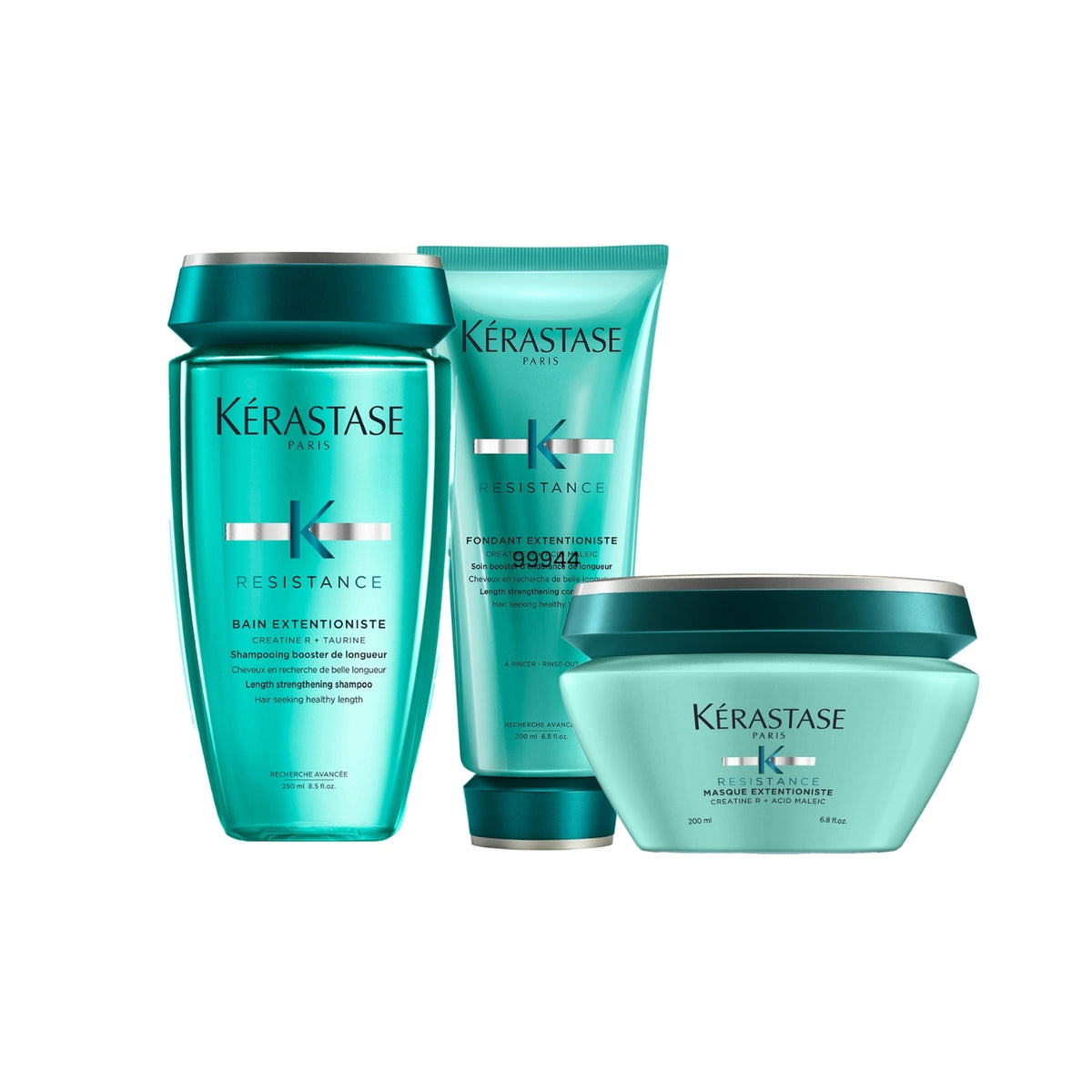 Kit Kérastase Résistance Extentioniste (Shampoo + Condicionador + Máscara )