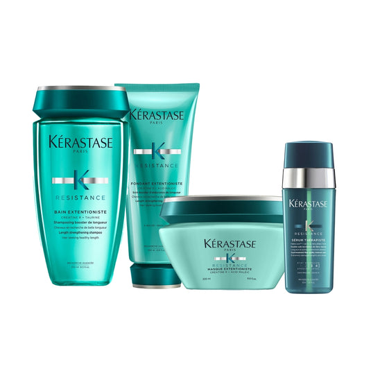 Kit Kérastase Résistance Extentioniste (Shampoo + Condicionador + Máscara + Sérum)