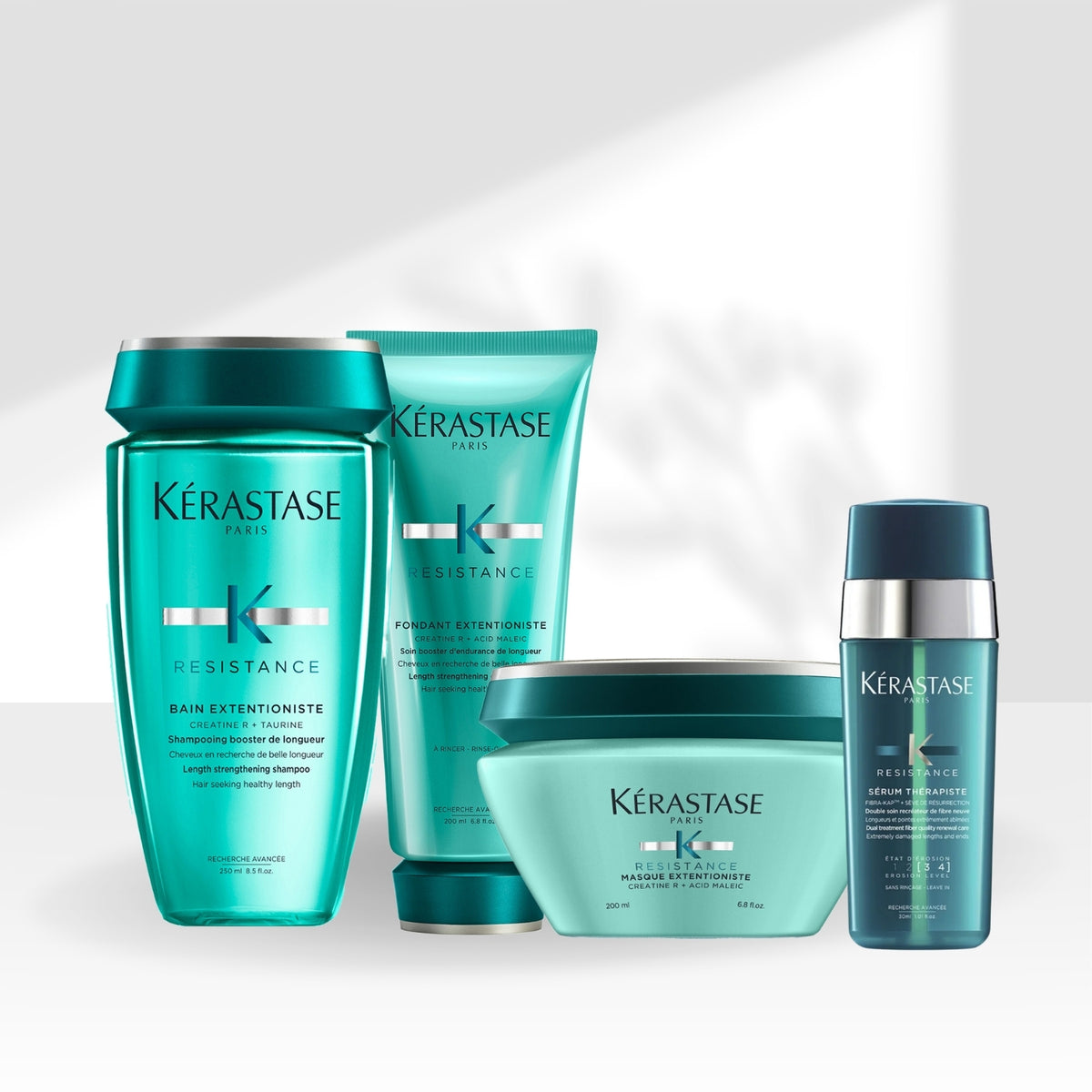Kit Kérastase Résistance Extentioniste (Shampoo + Condicionador + Máscara + Sérum)