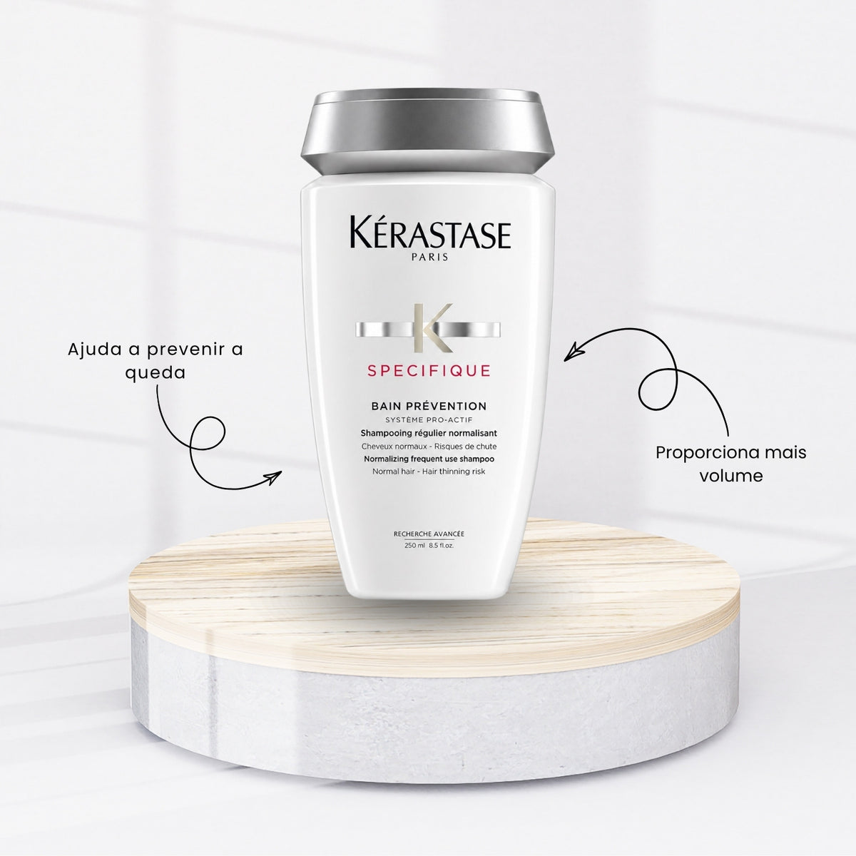 Kit Kérastase Spécifique Prévention Shampoo 250 ml + Máscara Hydra 200 g