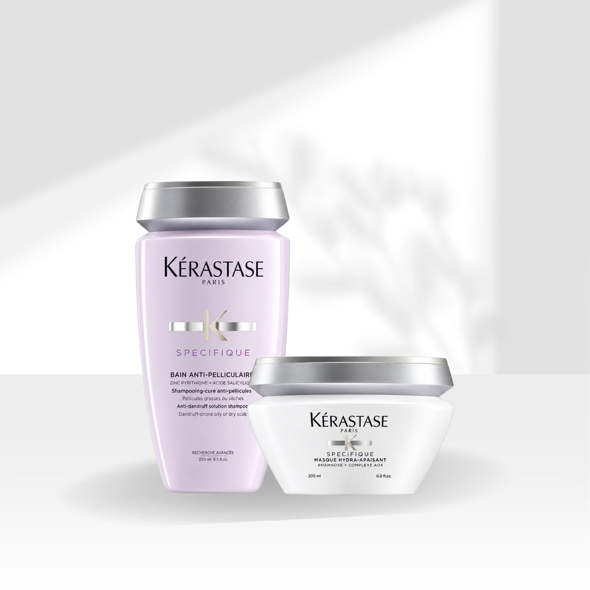 Kit Kérastase Spécifique Antipelliculaire Shampoo 250 ml + Máscara Hydra 200 g