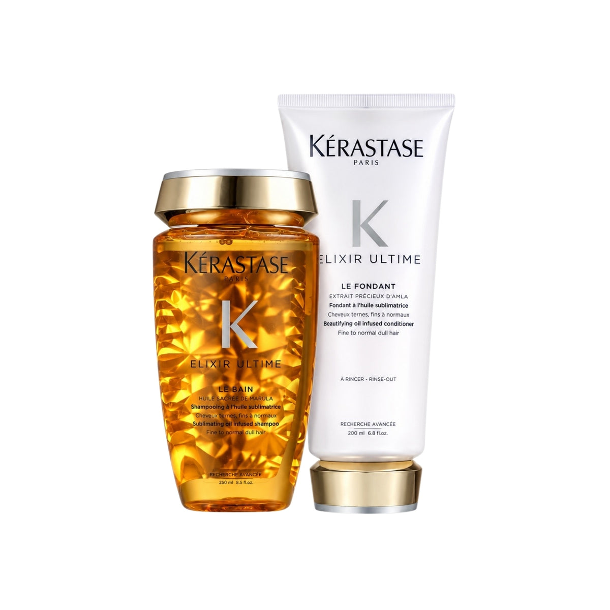 Kit Kérastase Elixir Ultime Shampoo 250 ml + Condicionador 200 ml