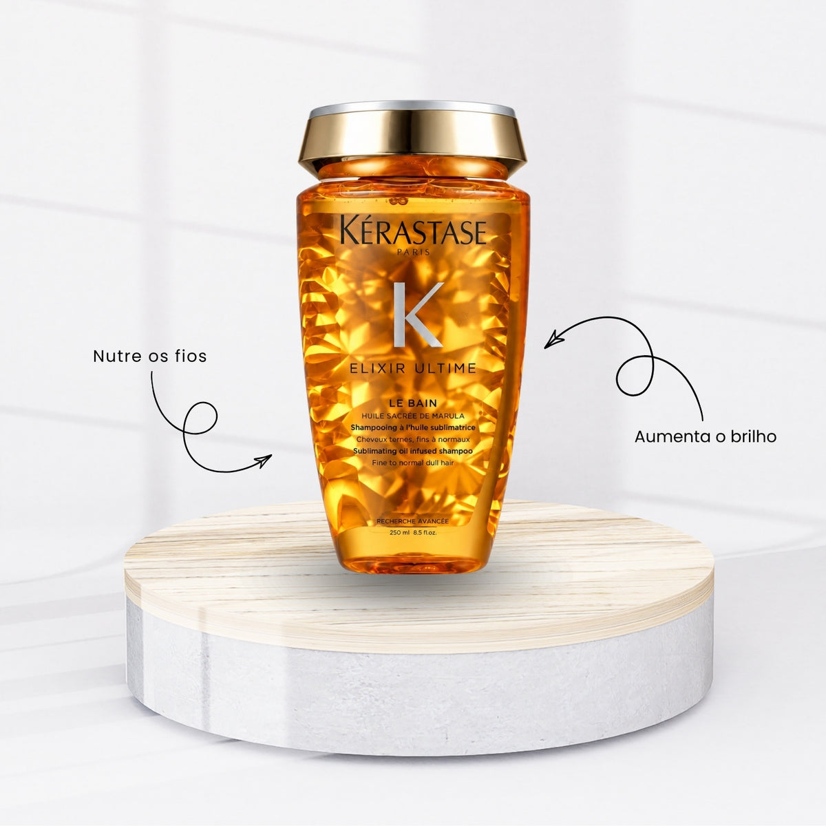 Kit Kérastase Elixir Ultime Shampoo 250 ml + Condicionador 200 ml