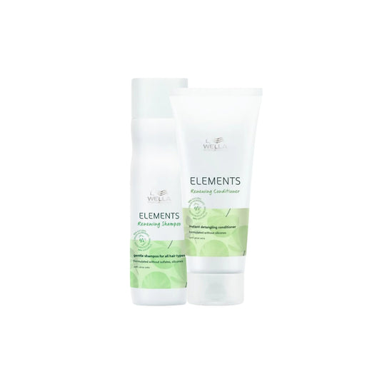 Kit Wella Elements Shampoo 250 ml + Condicionador 200 ml