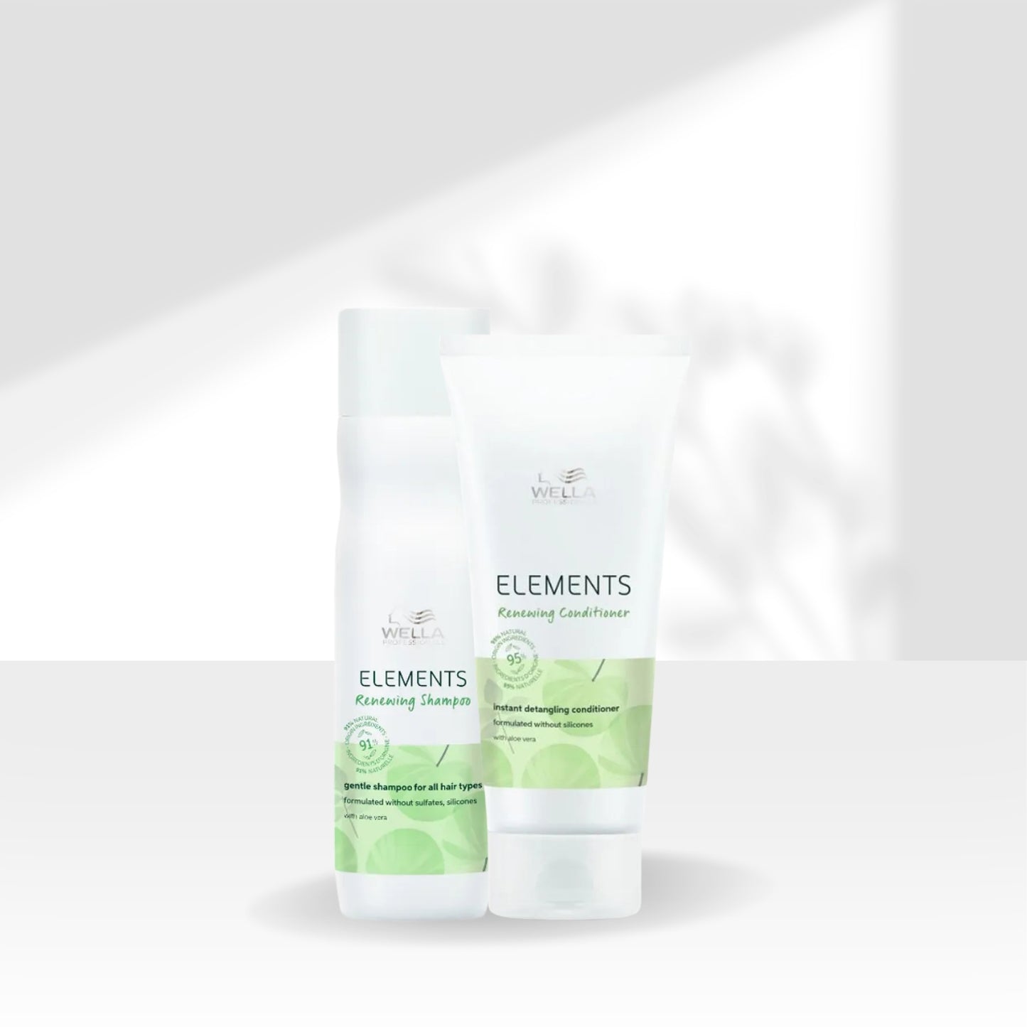 Kit Wella Elements Shampoo 250 ml + Condicionador 200 ml