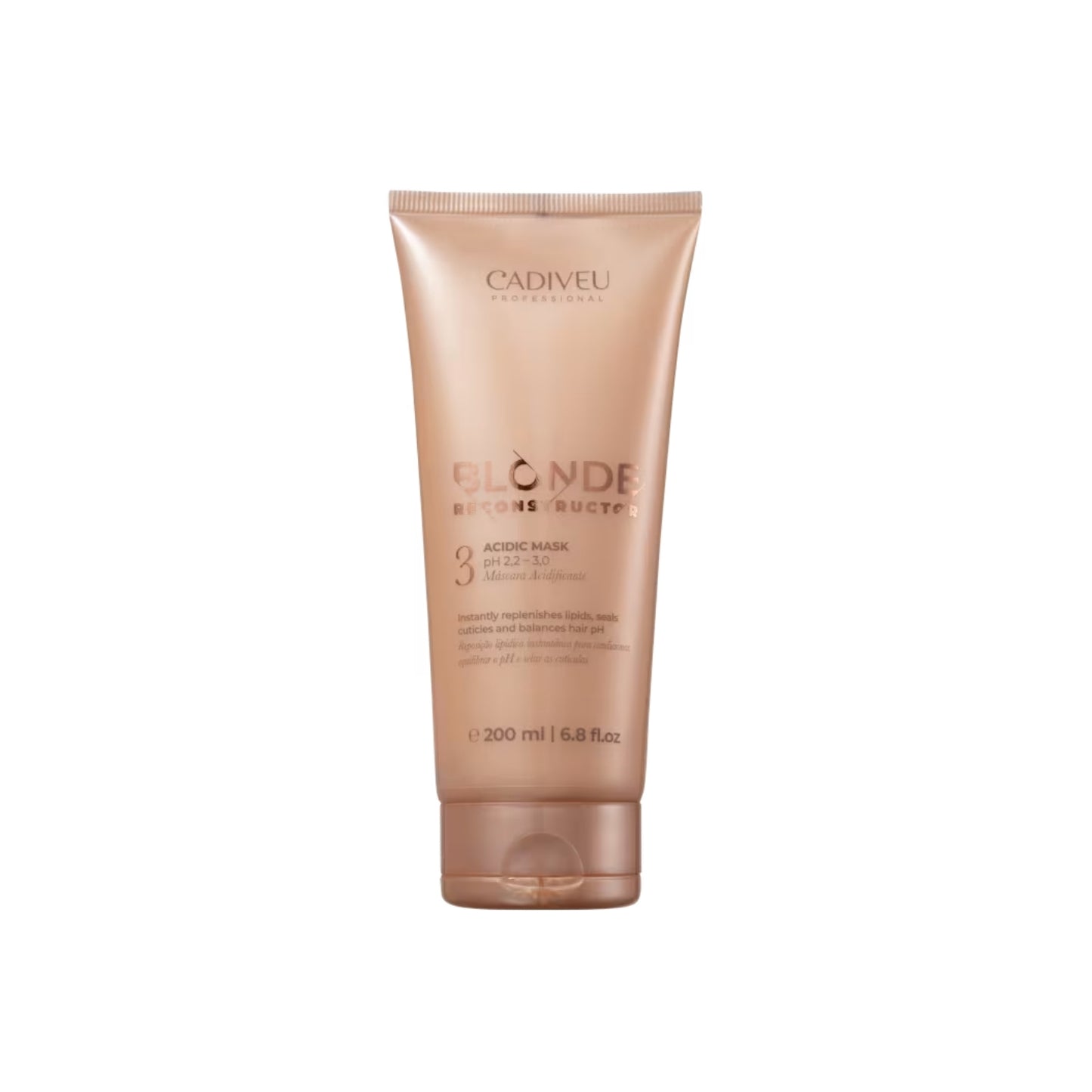 Máscara Cadiveu Blonde Reconstructor Acidic 200 ml