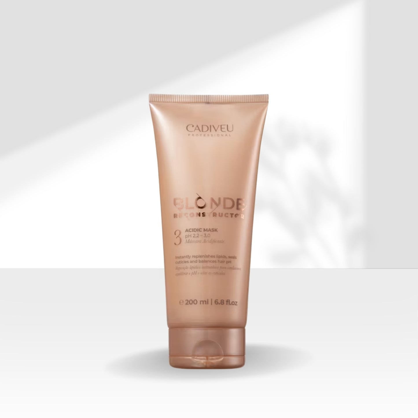 Máscara Cadiveu Blonde Reconstructor Acidic 200 ml