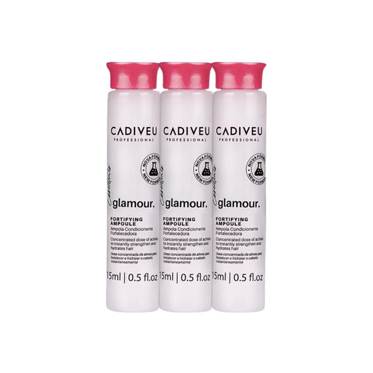 Kit Cadiveu Glamour Essentials Ampola Capilar 3 x 15 ml