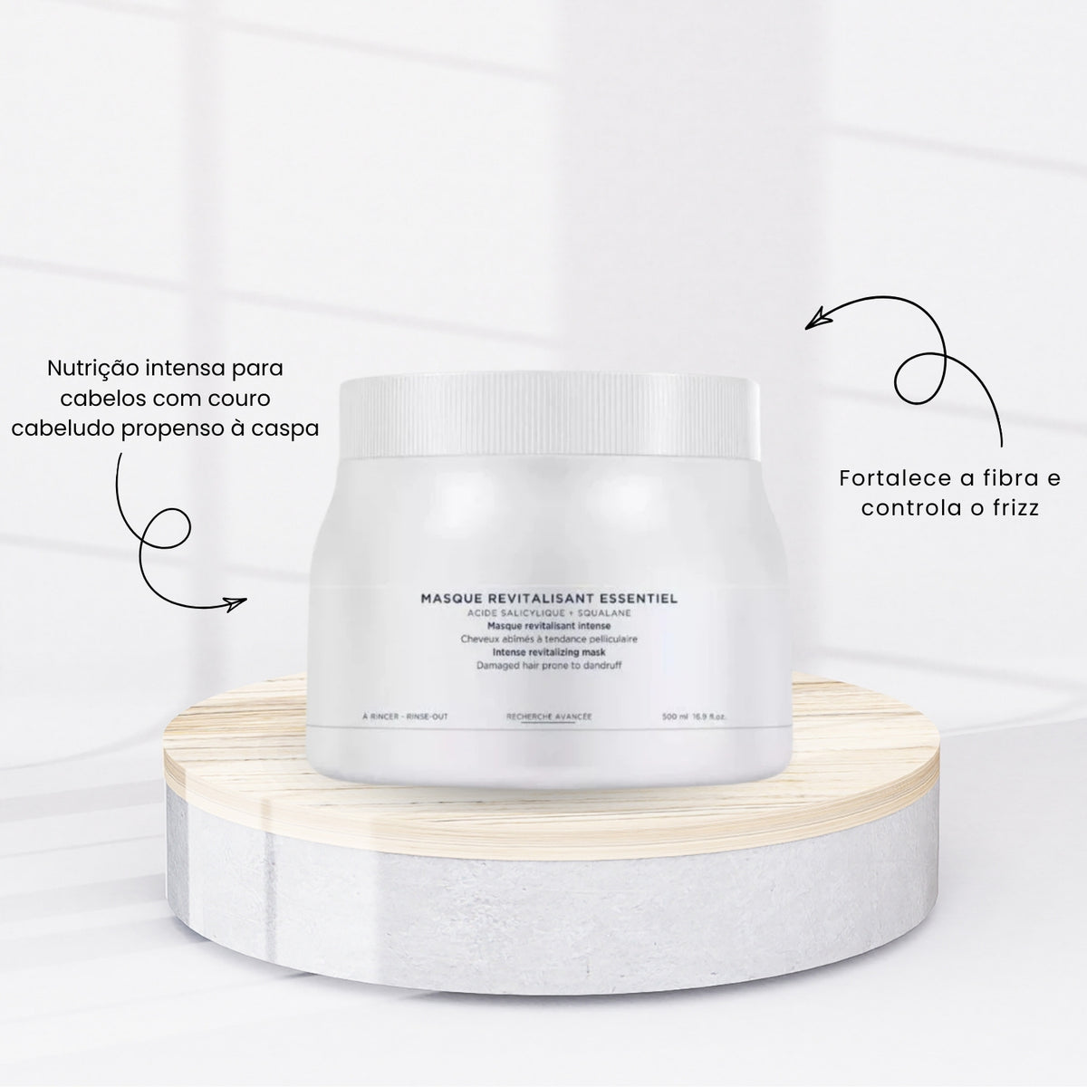 Máscara Kerastase Symbiose Revitalisant Essentiel 500 ml