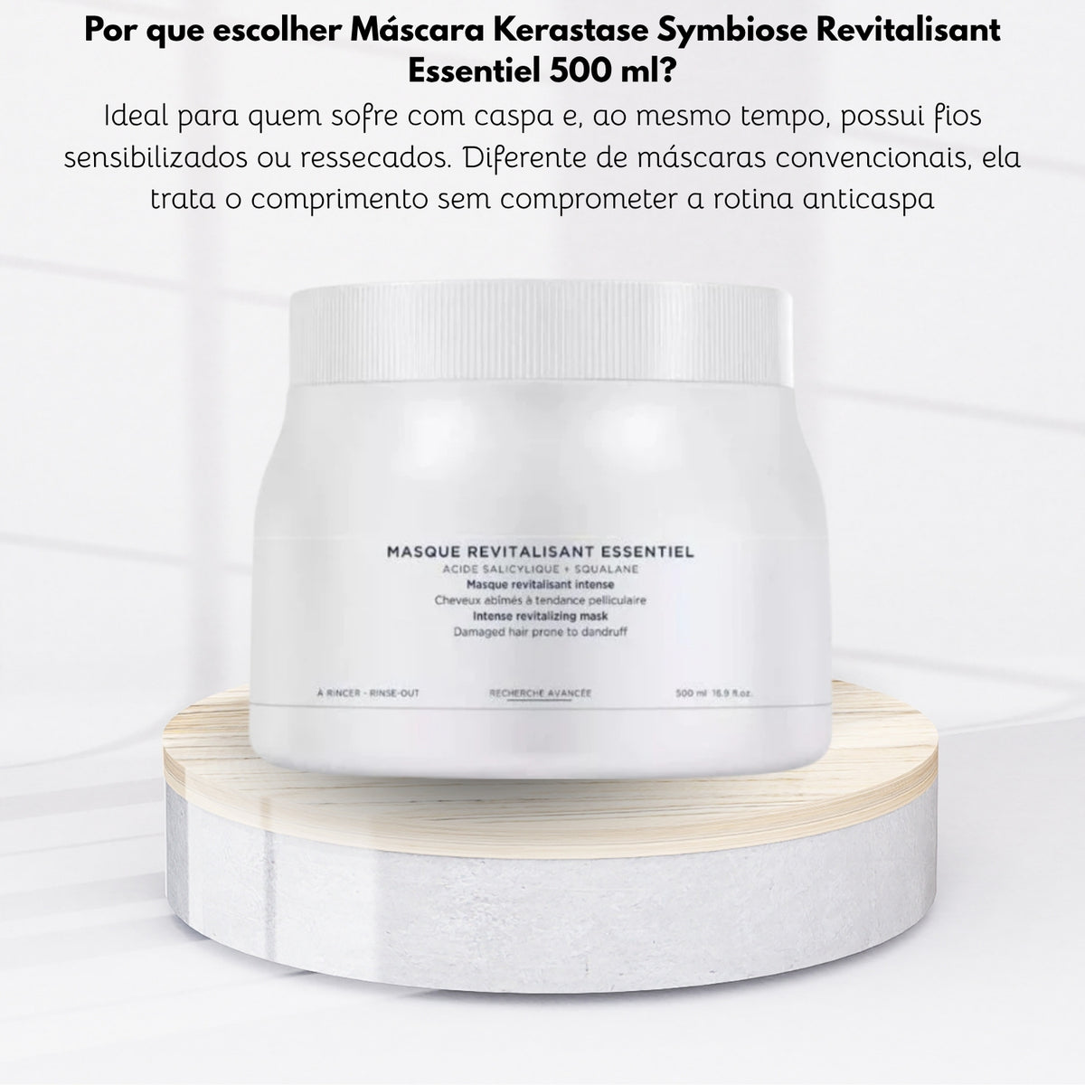 Máscara Kerastase Symbiose Revitalisant Essentiel 500 ml