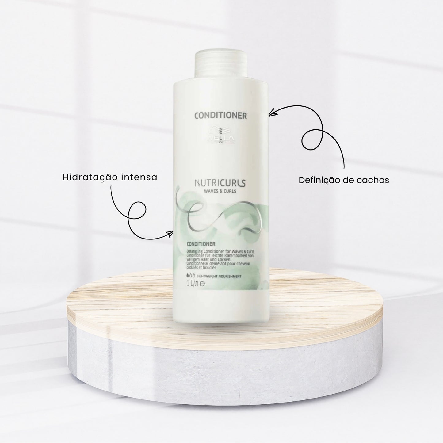 Condicionador Wella Nutricurls 1 Litro