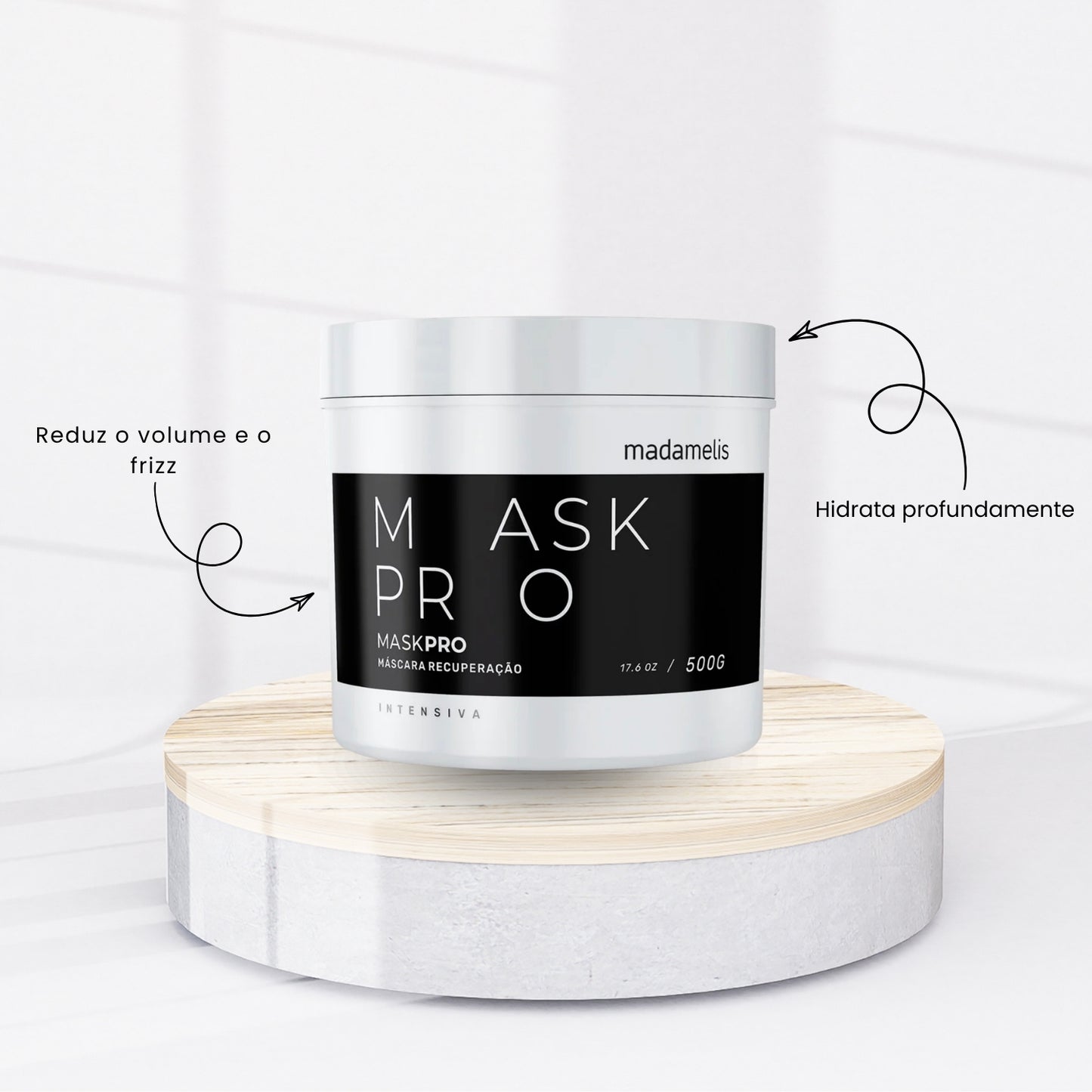 Botox Capilar Capilar Madamelis Pro Mask Control Máscara Capilar 500 g
