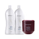 Kit Senscience Balance Shampoo + Condicionador 1 Litro + Inner Hidratação 500 ml