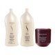 Kit Senscience Smooth Shampoo + Condicionador 1 Litro + Inner Restore Intensif 500 ml
