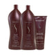 Kit Senscience True Hue Shampoo + Condicionador 1 Litro + Máscara Inner Restore 200 ml