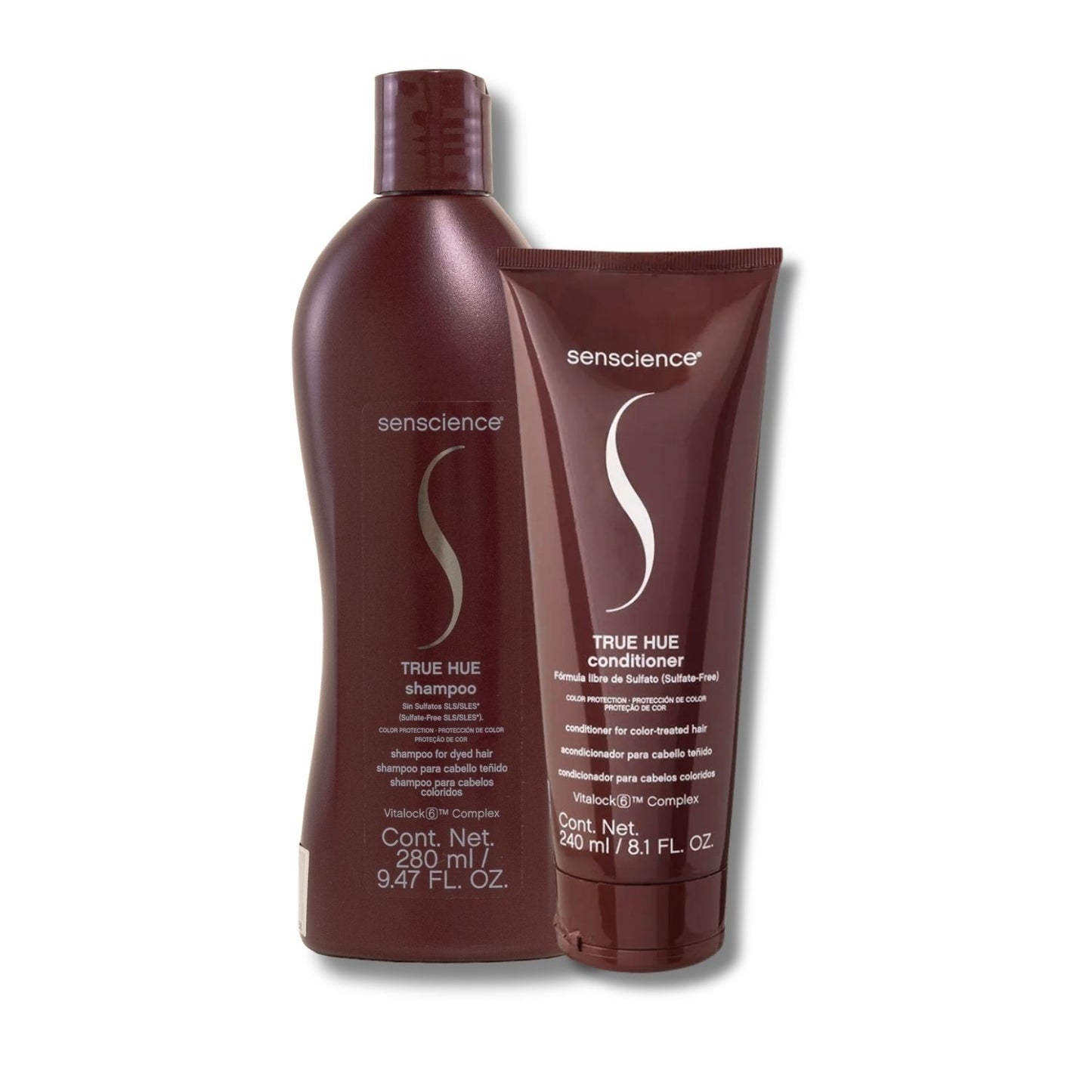 Kit Senscience True Hue Shampoo 280 ml + Condicionador 240 ml