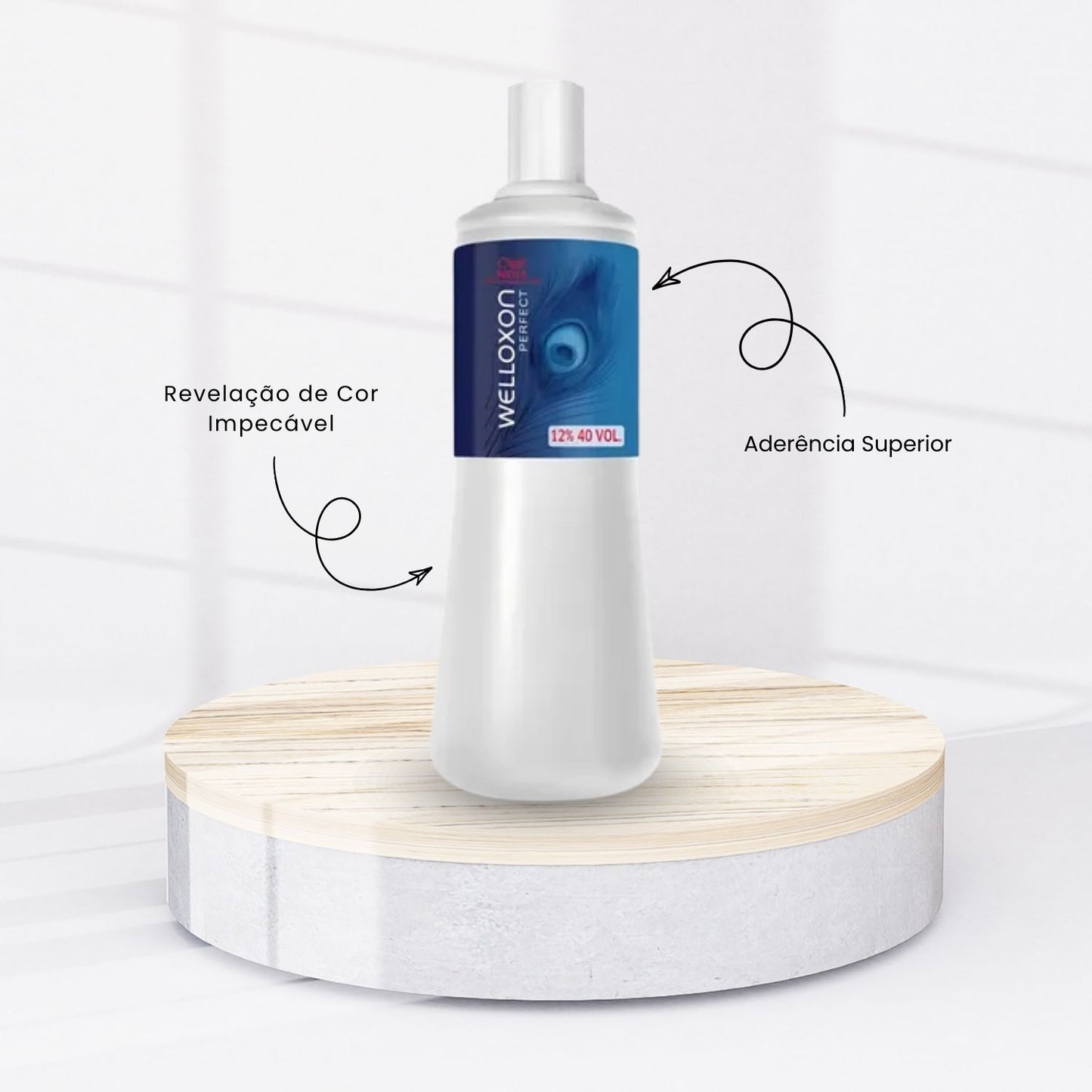Agua Oxidante Wella Welloxon Perfect 12% Ox 40 Volumes 1 Litro