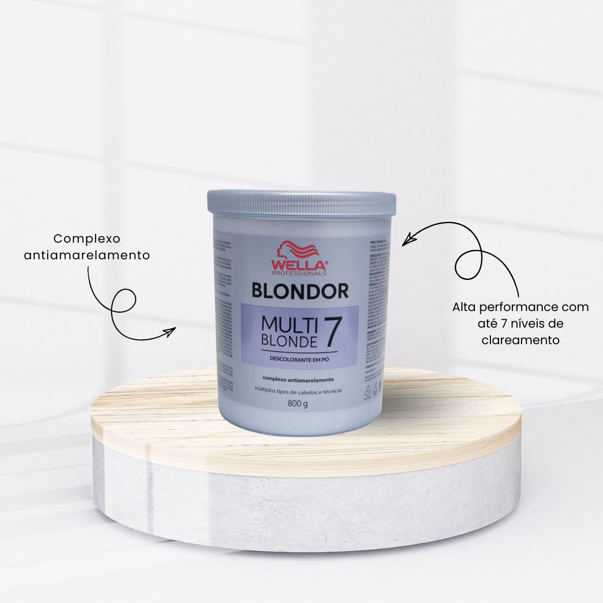 Pó Descolorante Wella Blondor Multi Blonde 800 g