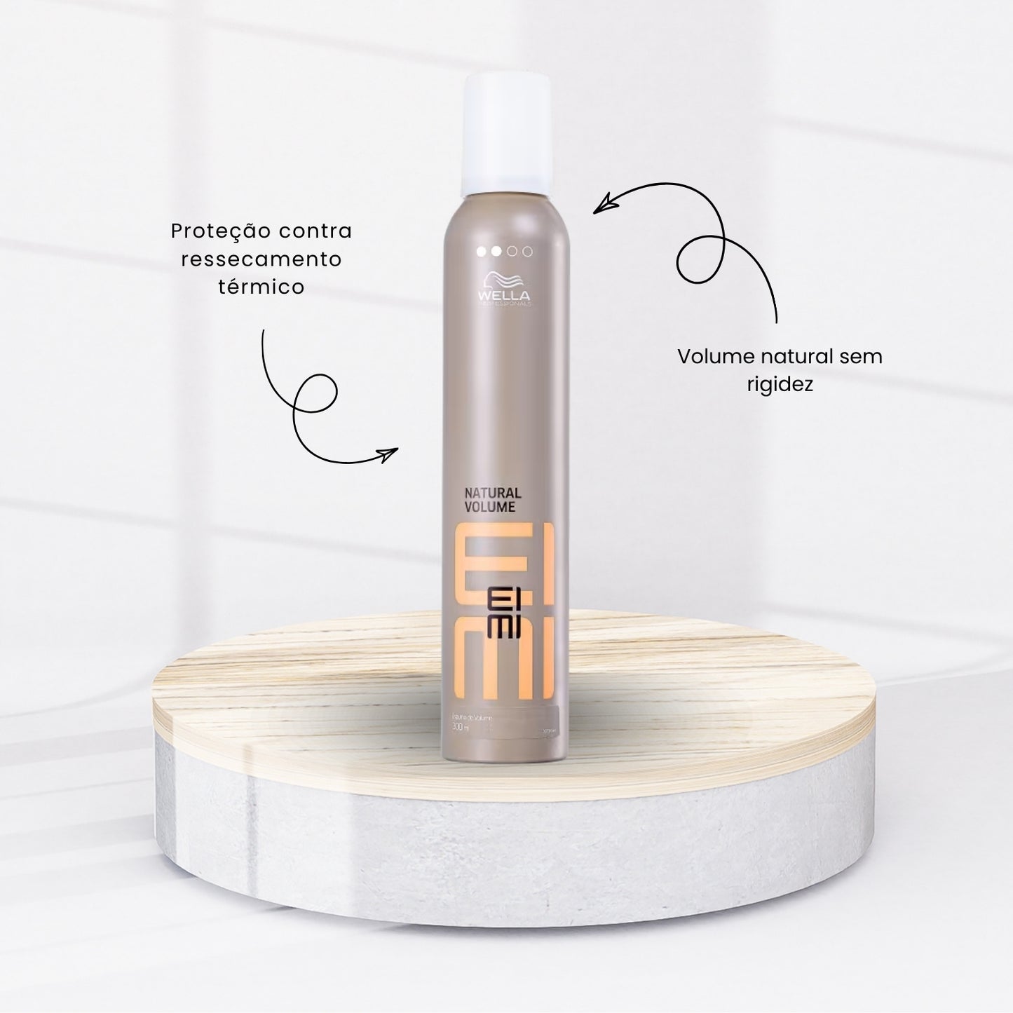 Mousse Wella EIMI Natural Volume 300 ml