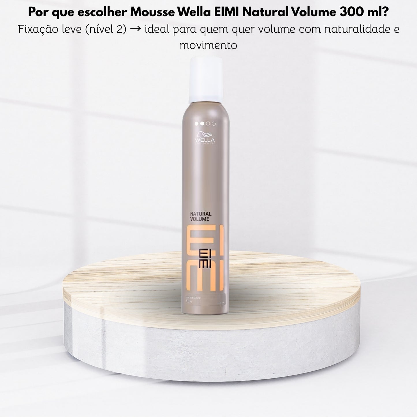 Mousse Wella EIMI Natural Volume 300 ml
