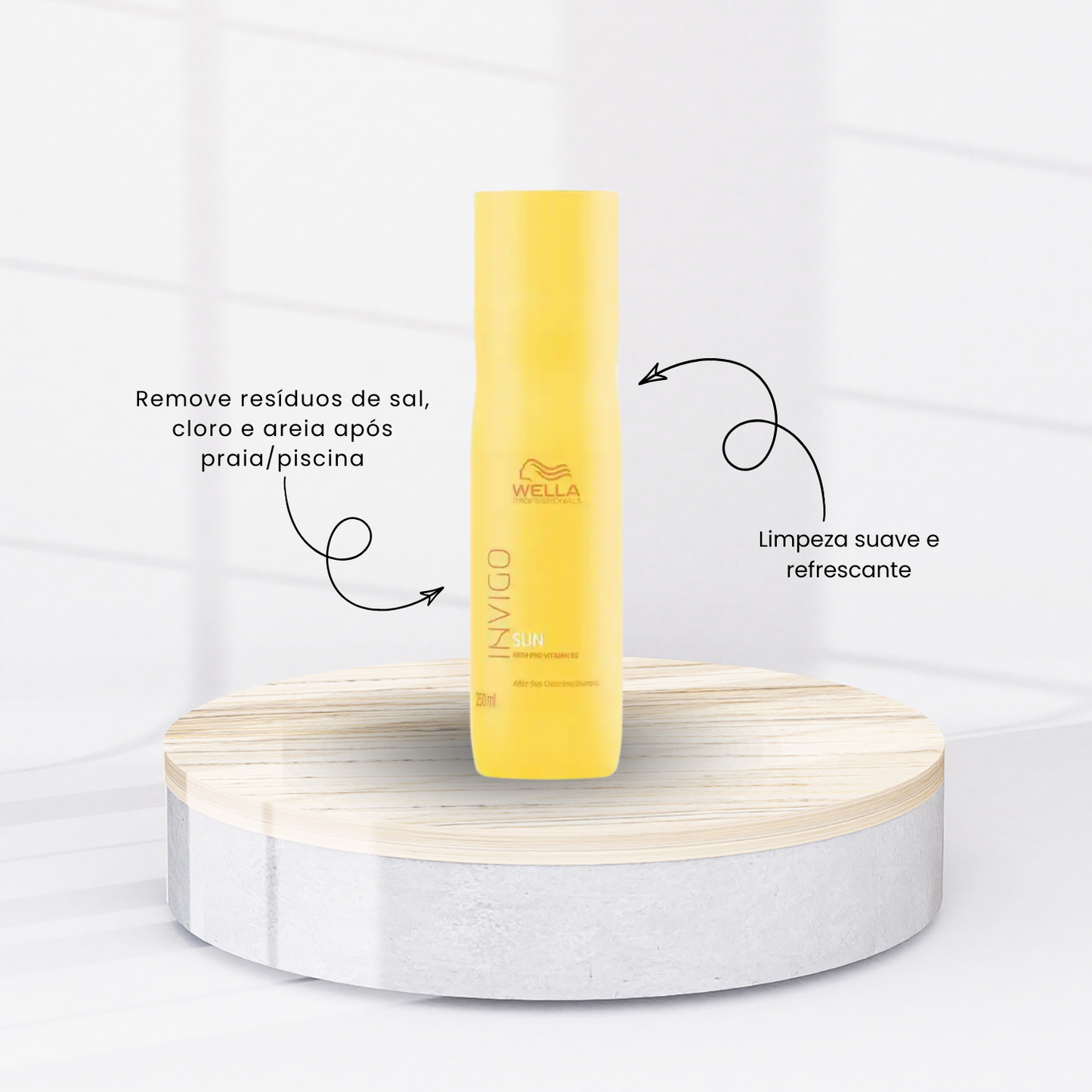 Kit Wella Invigo Sun Essential Shampoo 250 ml + Condicionador 200 ml