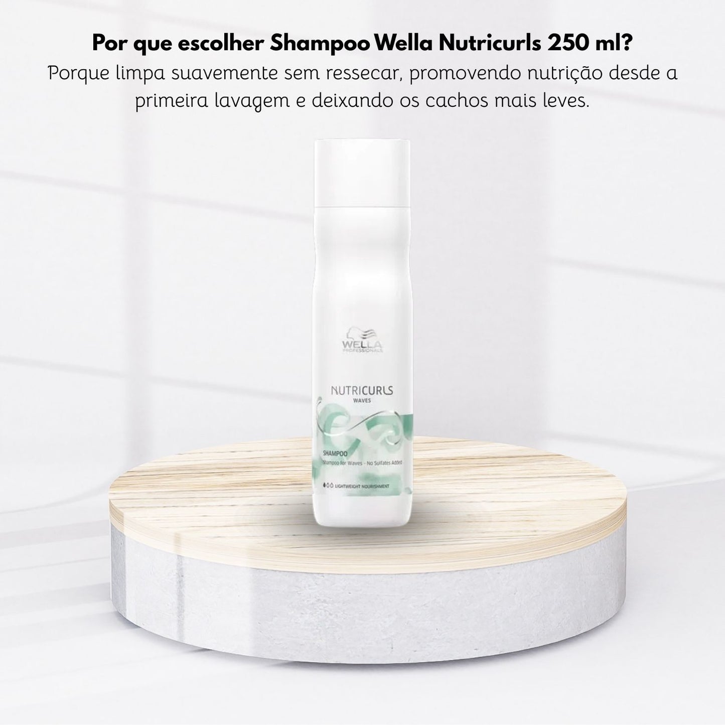 Shampoo Wella Nutricurls 250 ml