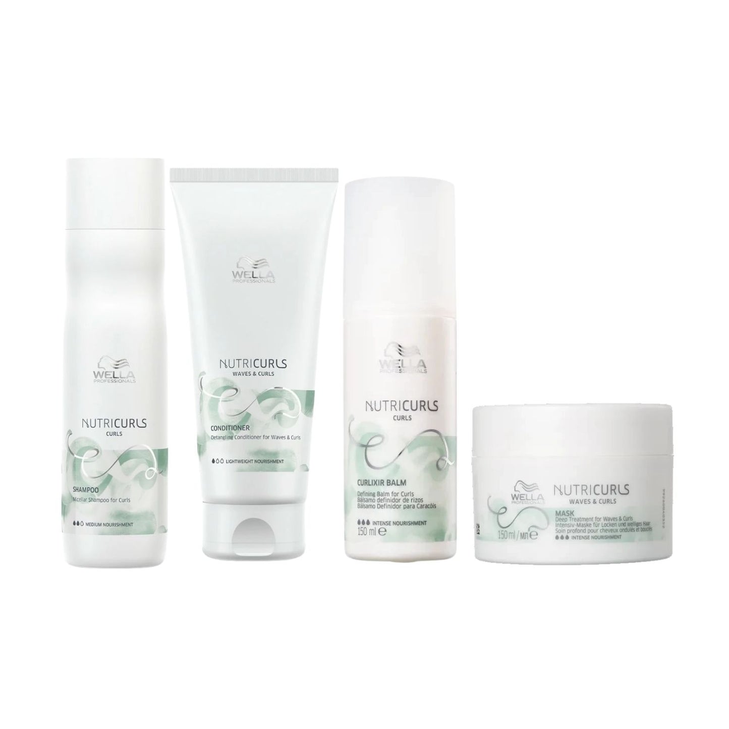 Kit Wella Nutricurls Daily (4 Produtos)