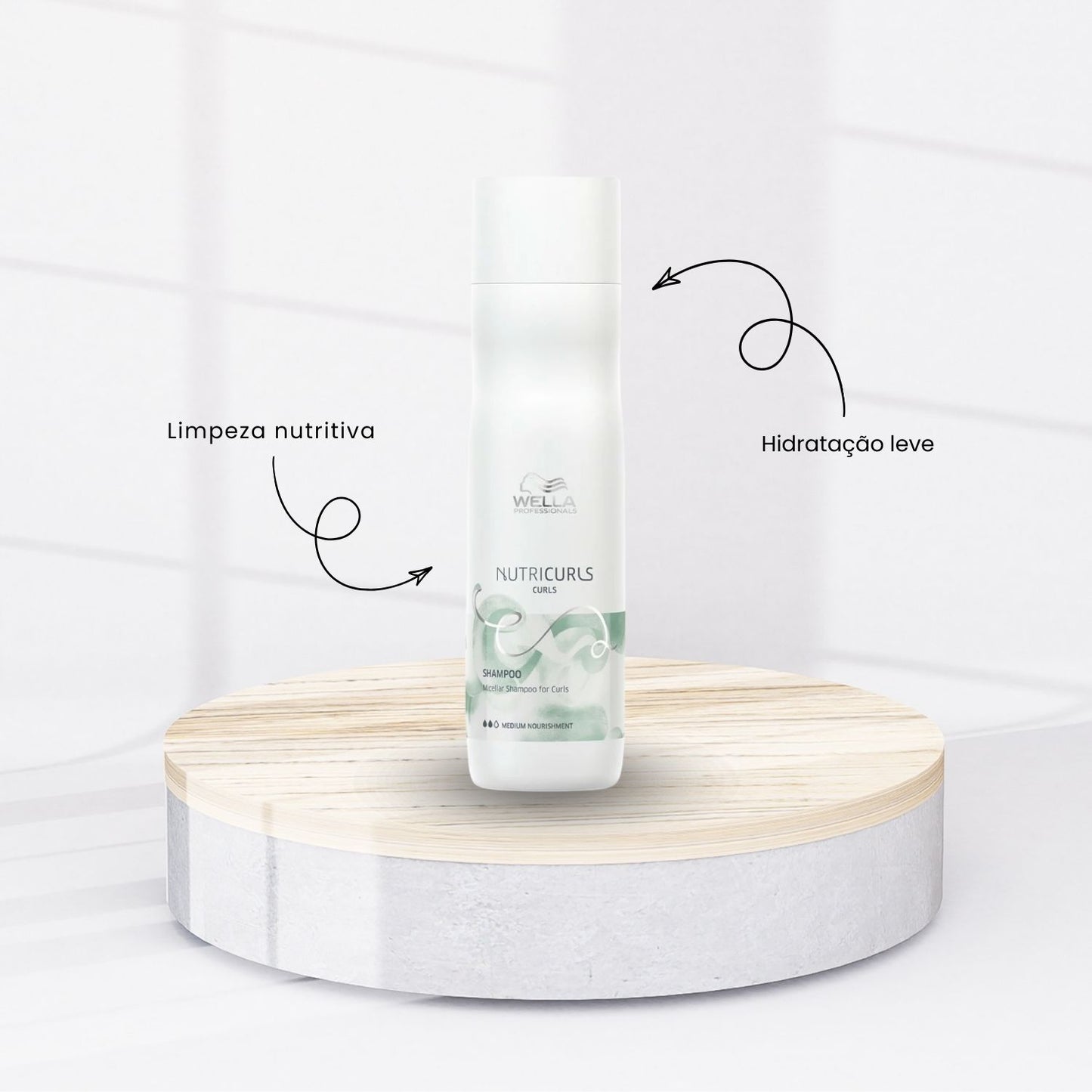 Kit Wella Nutricurls Daily (4 Produtos)
