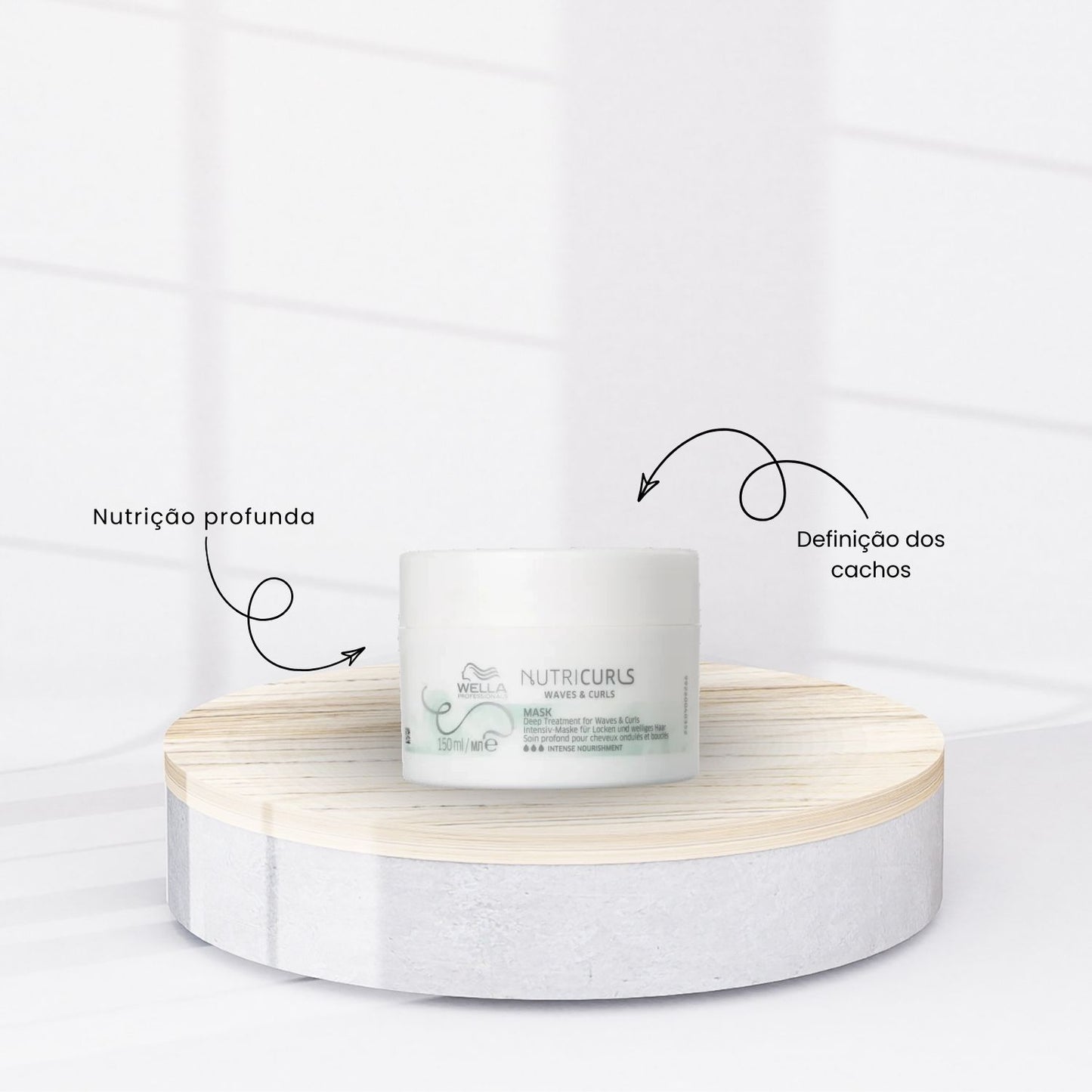 Kit Wella Nutricurls Daily (4 Produtos)