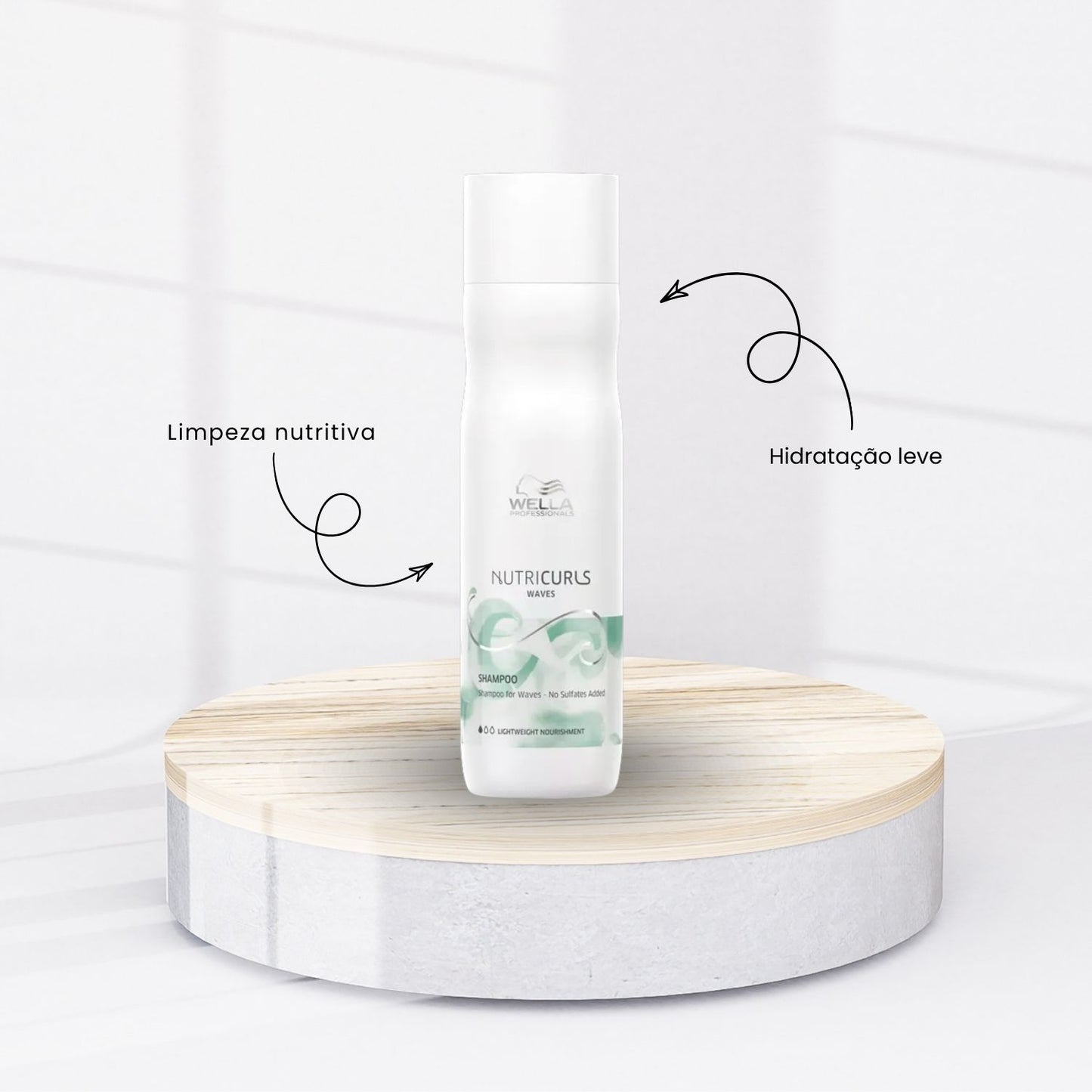 Kit Wella Nutricurls Home Care (3 Produtos)