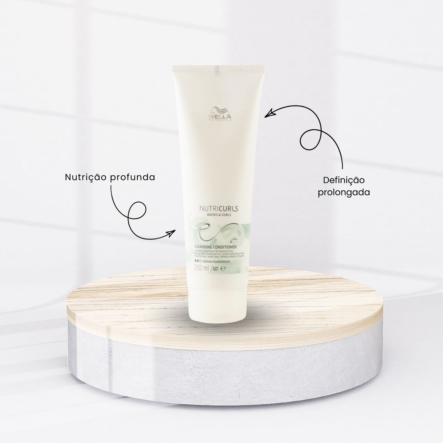 Kit Wella Nutricurls Home Care (3 Produtos)