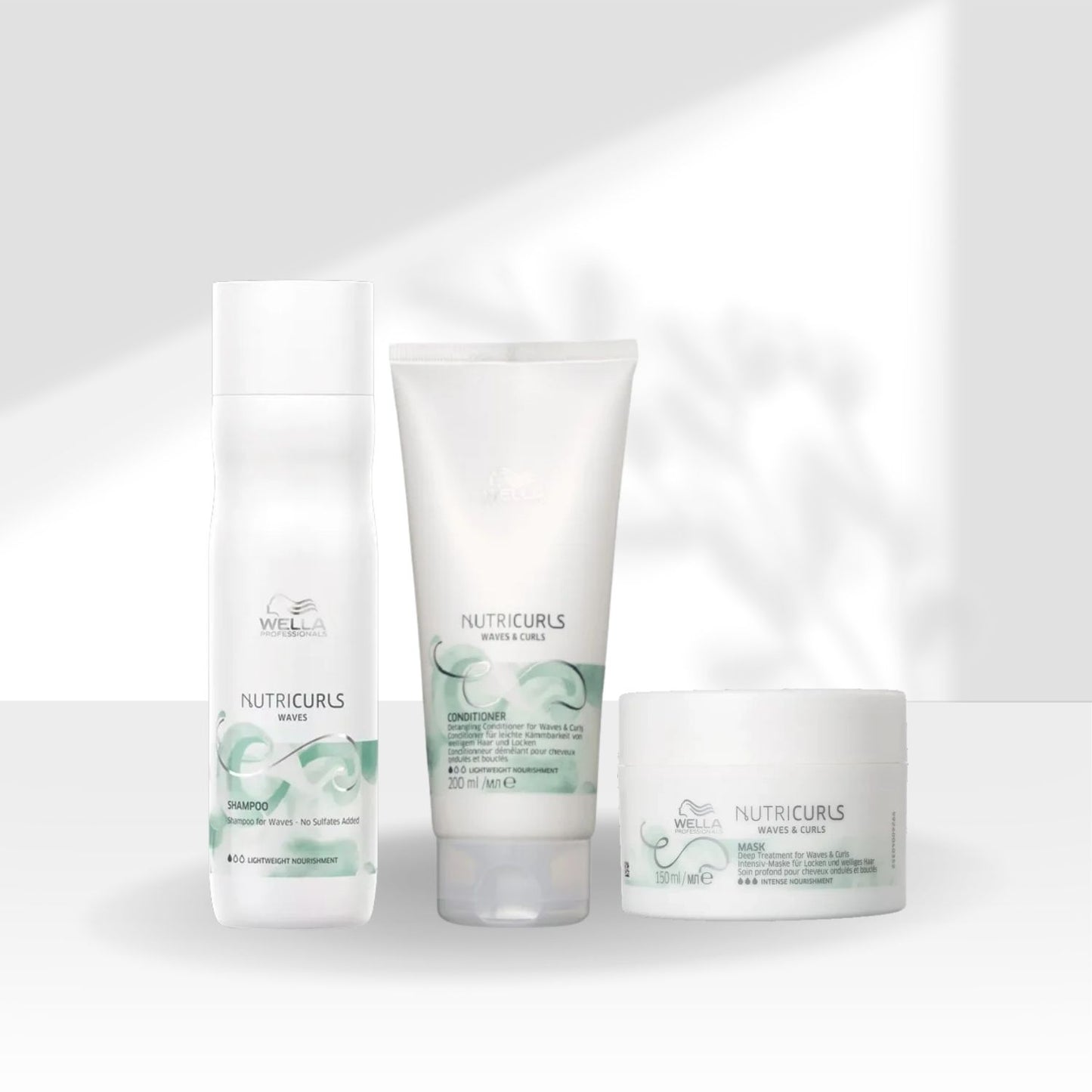 Kit Wella Nutricurls Salon Trio Pequeno