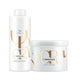 Kit Wella Oil Reflections Shampoo 1 Litro + Máscara 500 ml