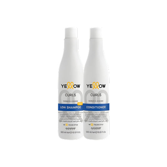 Kit Yellow Curls Shampoo + Condicionador 500 ml