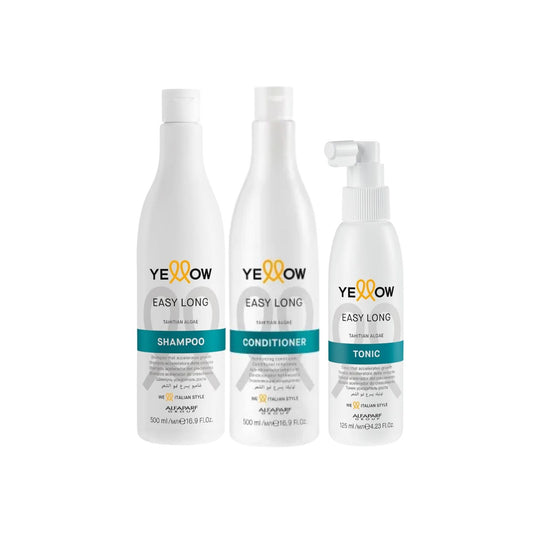 Kit Yellow Easy Long Shampoo + Condicionador + Tônico