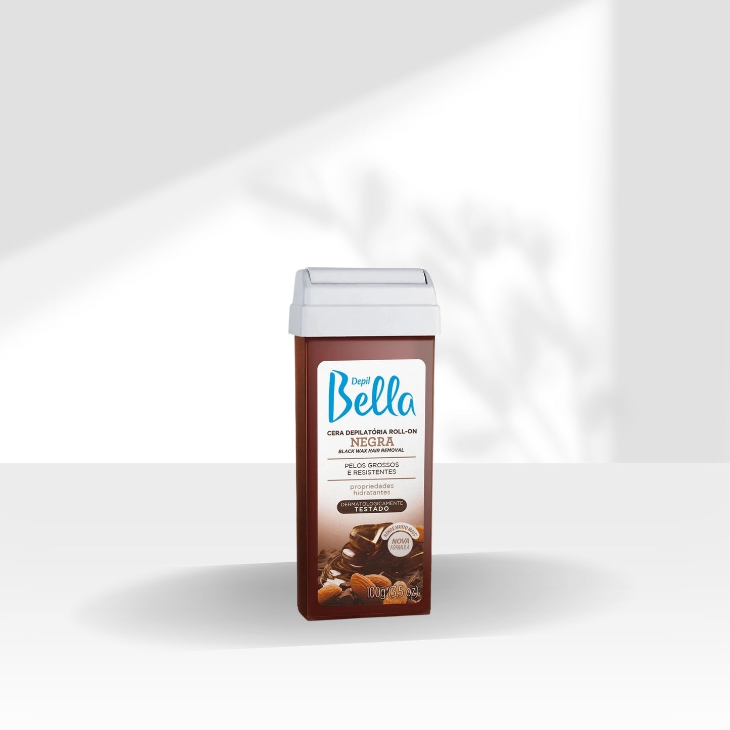 Cera Depilatória Depil Bella Roll-On Negra 100 g