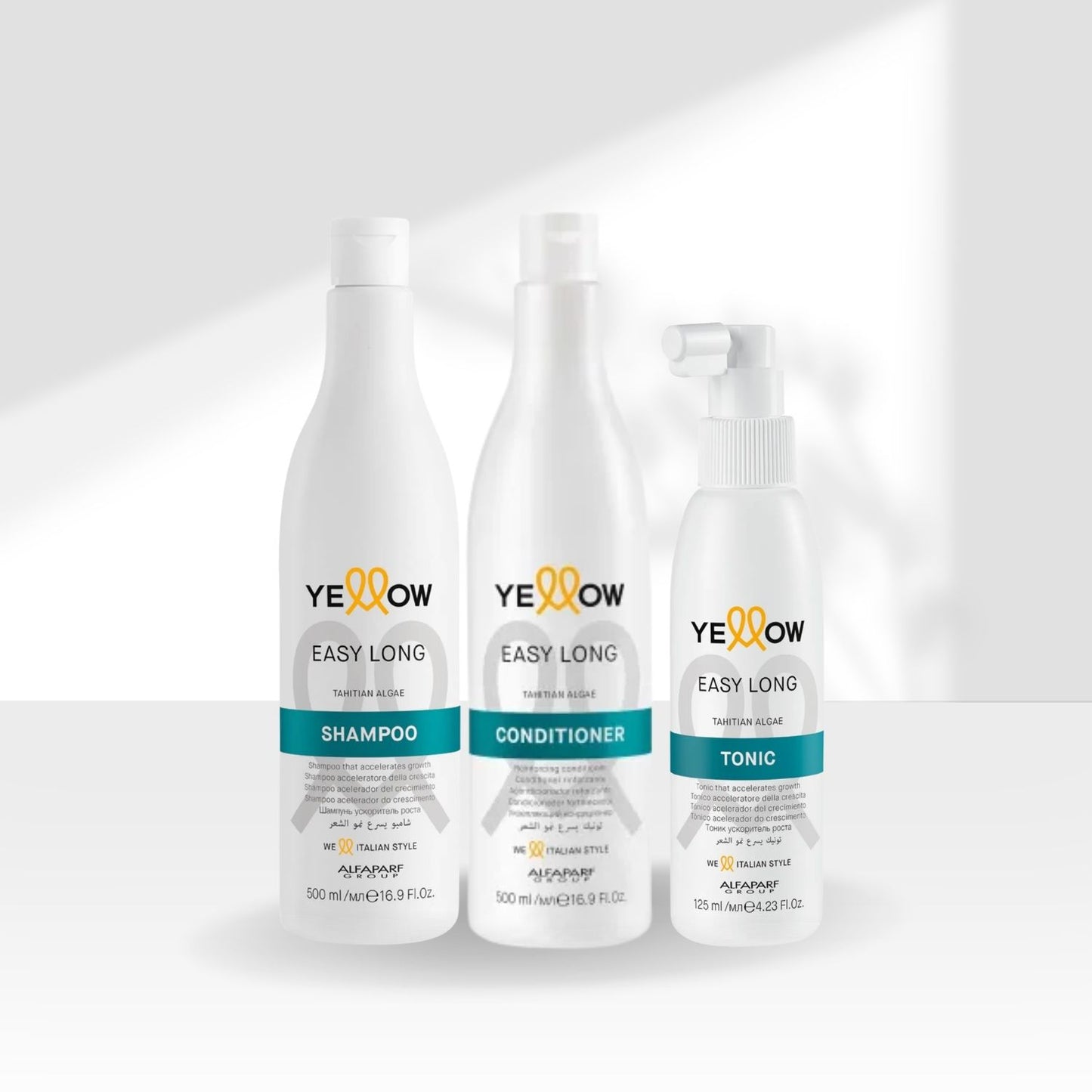 Kit Yellow Easy Long Shampoo + Condicionador + Tônico