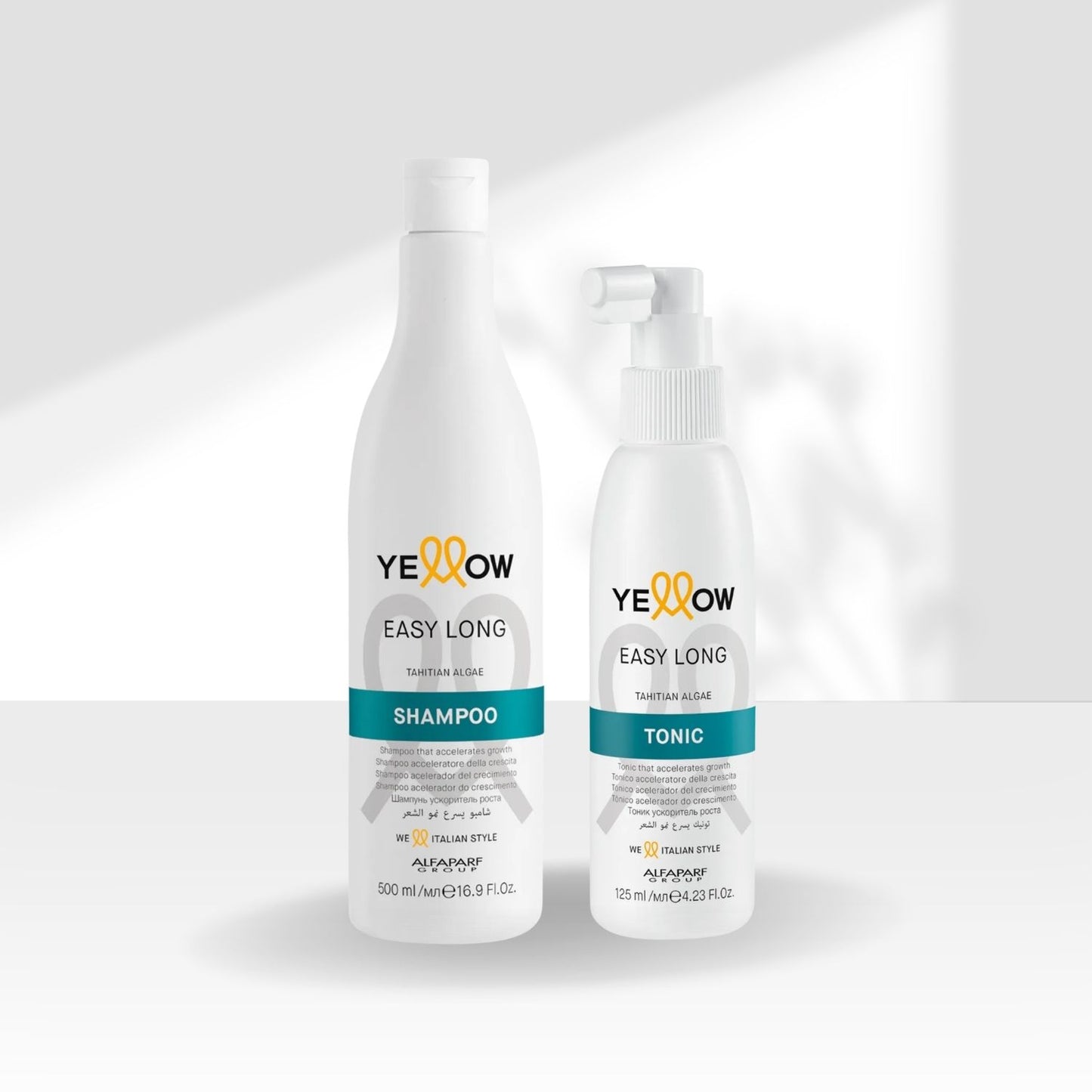 Kit Yellow Easy Long Shampoo 500 ml + Tônico 125 ml