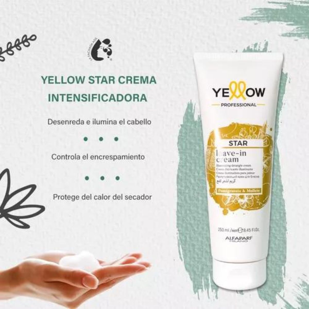 Leave-in Yellow Star Iluminador Cream 250 ml
