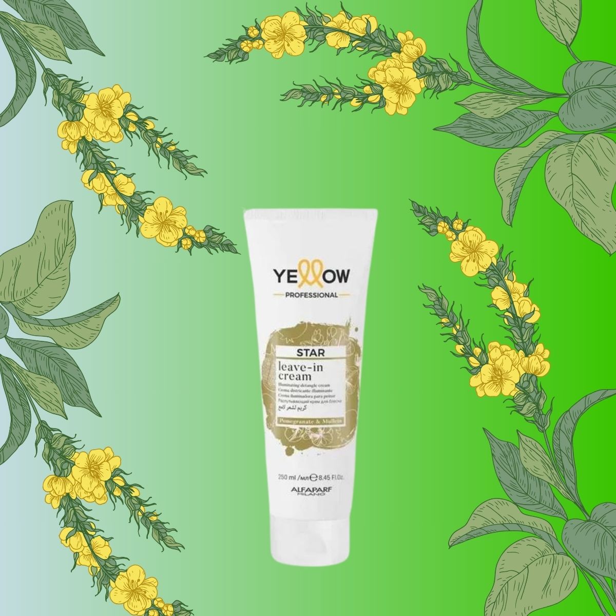 Leave-in Yellow Star Iluminador Cream 250 ml