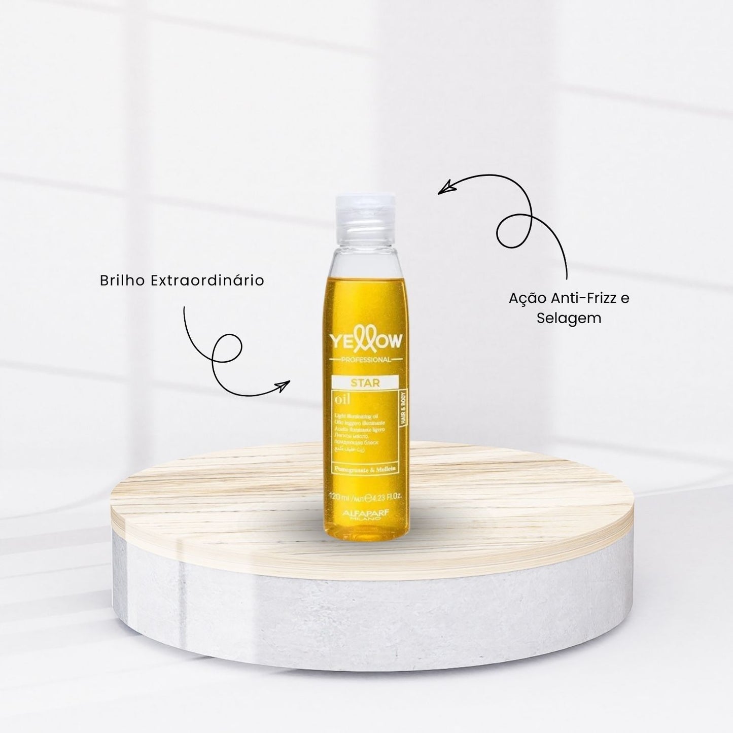 Yellow Star Iluminador Oil Capilar 120 ml
