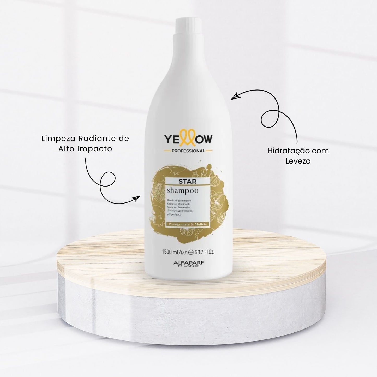 Shampoo Yellow Star Iluminador 1,5L