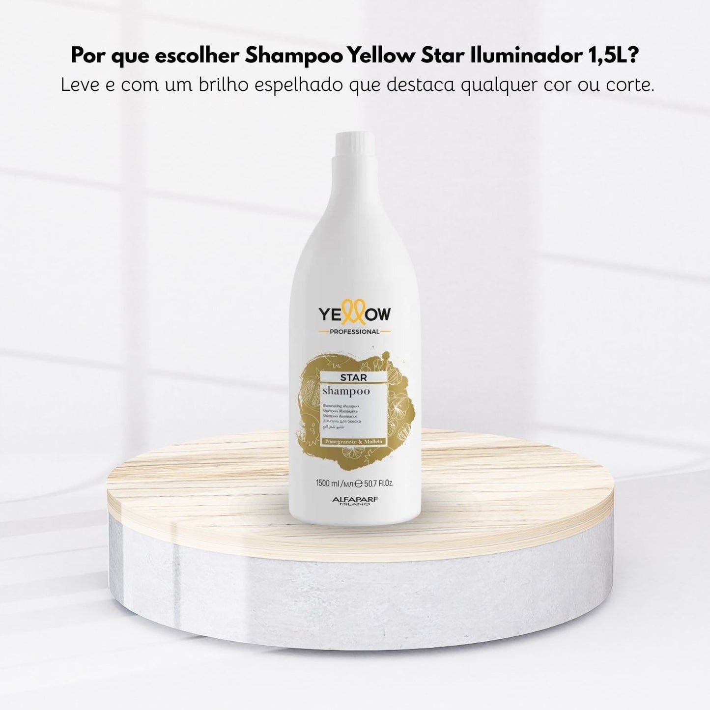 Shampoo Yellow Star Iluminador 1,5L