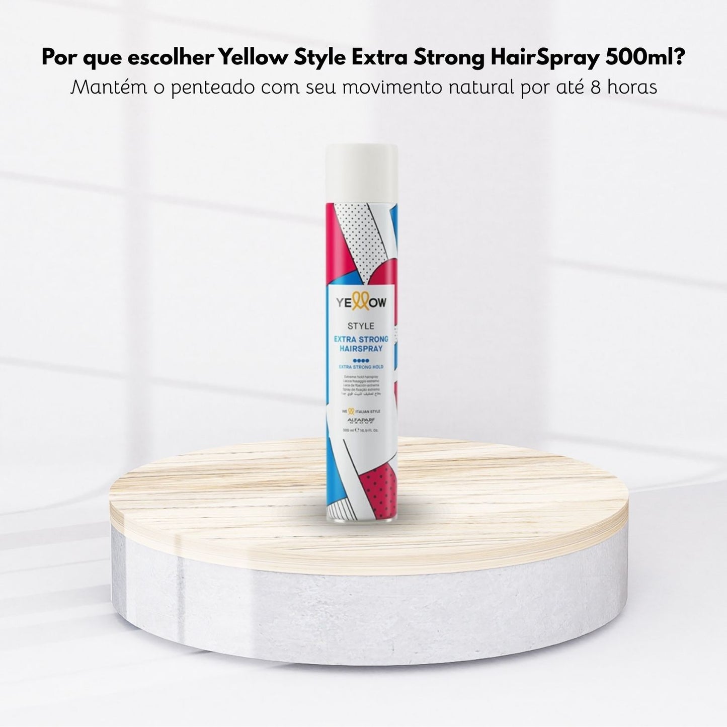 Spray Yellow Style Extra Strong Hair 500 ml