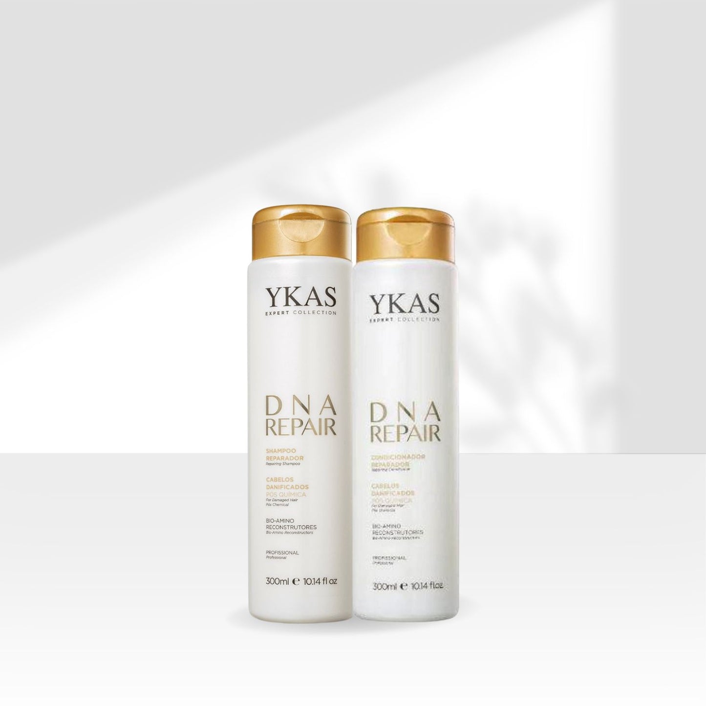 Kit Ykas Dna Repair Shampoo + Condicionador 300 ml
