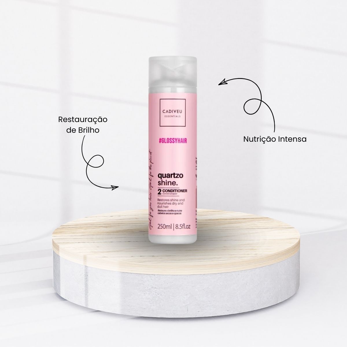 Condicionador Cadiveu Boca Rosa Hair Quartzo 250 ml