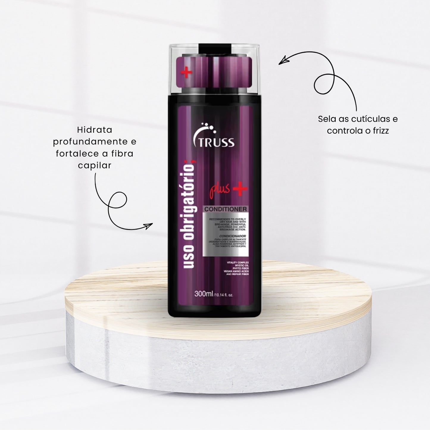 Condicionador Truss Uso Obrigatório Plus+ 300 ml